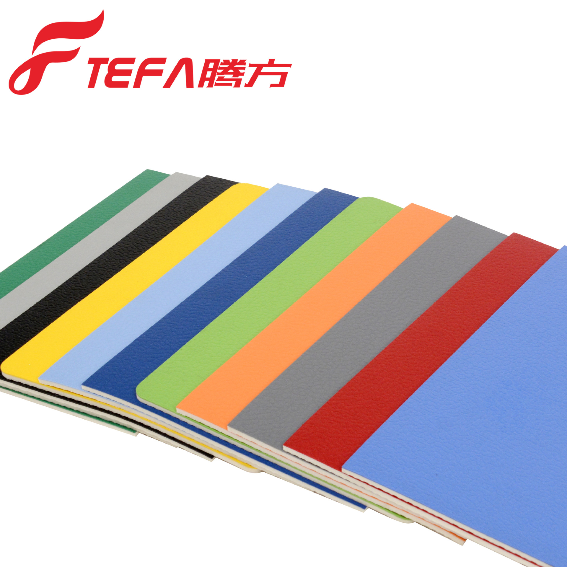 腾方定制运动地胶 室内健身房篮球场4.5-12mm塑胶PVC运动地胶垫