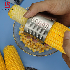 Manufacturer of stainless steel corn planer, round corn thresher, corn peeling artifact, rotating and separating corn kernels