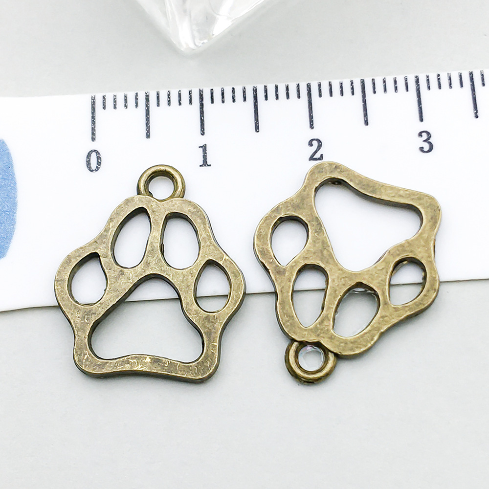 고대 녹색 개 발 1개-1.2g-20*17mm-20609