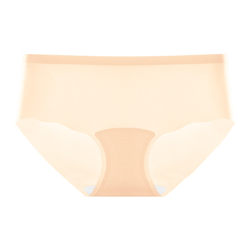 Serie de entrepierna alargada ~ primavera y verano nueva ropa interior ultrafina 10D ultrafina de seda de hielo deportiva sin costuras
