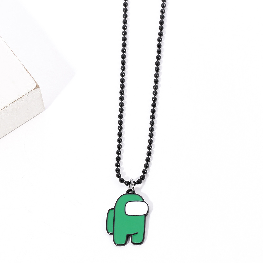 Transfronterizo nuevo al por mayor entre nosotros juego periférico collar espacio Hombre Lobo matando collar en stock