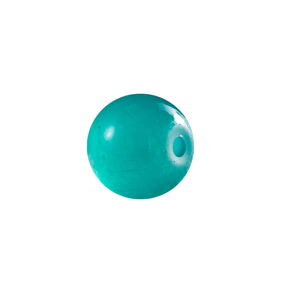 Primavera y verano imitación de cristal imitación de jade natural de 8mm de color sólido perlas de vidrio perlas diy accesorios de pulsera perlas sueltas