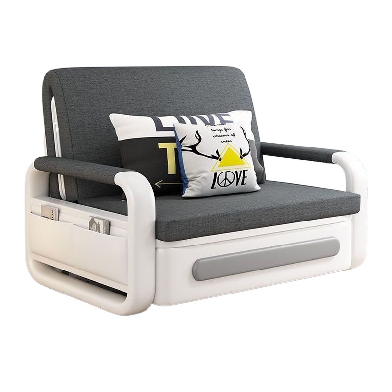 Sofá - cama en un nuevo sofá plegable multifuncional sala de estar pequeño tipo retráctil individual doble balcón