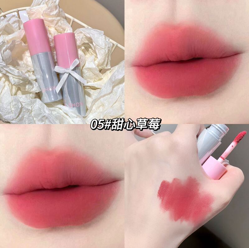 kakashow蝴蝶系列唇釉柔雾哑光口红防水不易沾杯韩系元气唇彩唇泥|undefined