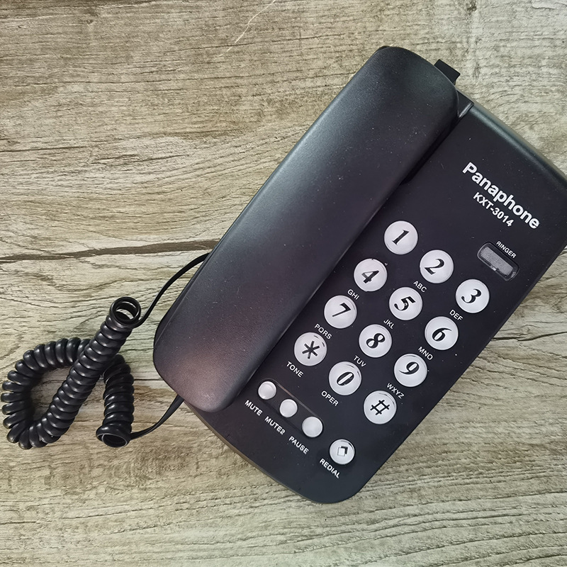 厂家现货电话机Telephone家用商务办公室酒店免电池有绳固定座机