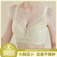 Push-up Bra for Women - Full Cup, Thin, Adjusting, Clustering, Side Breast Support, Anti-Sag, Slimming Camisole