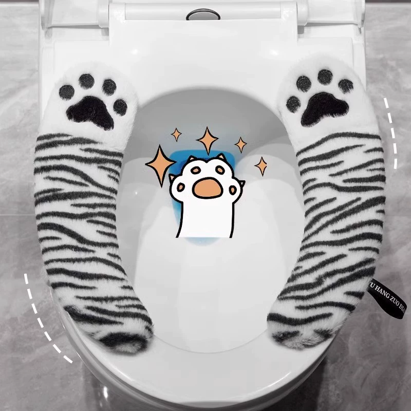 Подушка для унитаза зимой бытовая водонепроницаемая насадка для унитаза