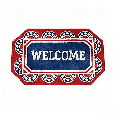 Avtomobil döşəmə paspasları — Non-Slip Foot Mat Toilet Decoration - 260415-gat-1-4070cm-imitation-cashmere