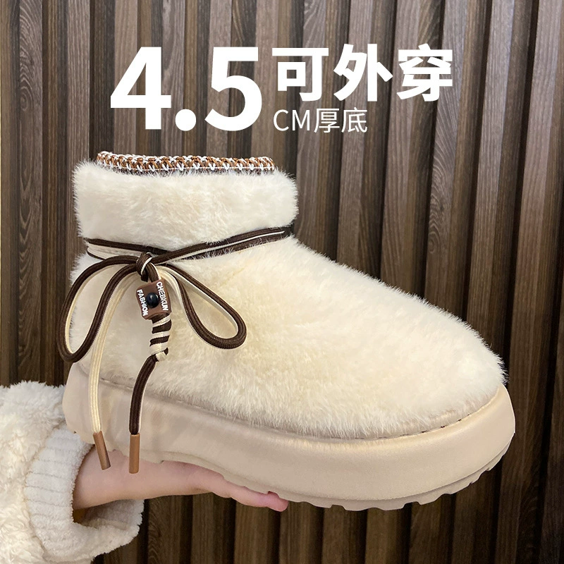 Хлопчатобумажные тапочки женские зимние тапочки домашние туфли для дома Носить женские хлопчатобумажные туфли осенью и зимой