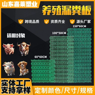 山东漏粪板厂家羊场养猪场养殖设备60*60猪牛羊产床塑料漏粪板