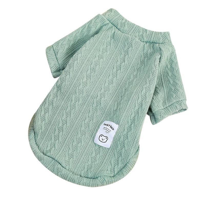 Одежда для собак, осенне-зимняя одежда для кошек, теплые и удобные двуногие трикотажные изделия для домашних животных, одежда для щенков, трикотажные куртки.