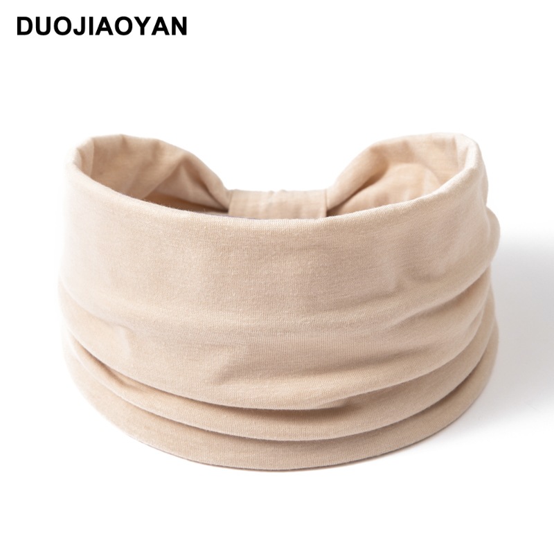Elastic Macaron Sports Headband For Women Solid Colour Fabric_voghion.com