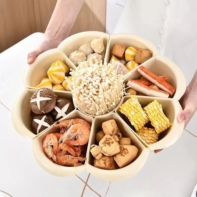 新しい鍋皿、おかず皿、水切りかご、家庭用盛り合わせ皿、鍋料理用食器、鍋料理用家庭用組み合わせ|undefined