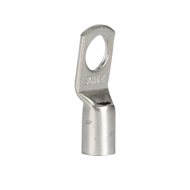 Sc16-8 Sc Series Peep-Hole Terminal Copper Wire Lug Cold-Pressed Copper Terminal Copper Terminal Head