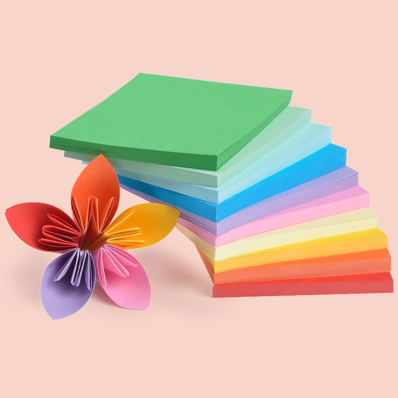 12cm*12cm (100 sheets) 10 color paper