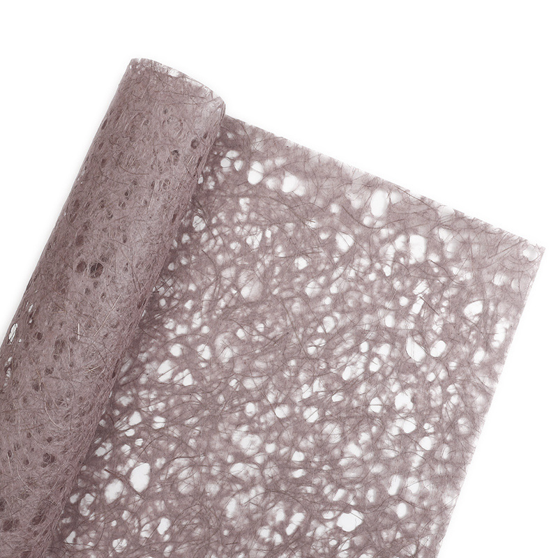Papel de ensueño hueco de Xiyu Papel de fibra de seda de cáñamo Papel de macarrón de ensueño de alta calidad Papel de arte de flores de embalaje diye hecho a mano