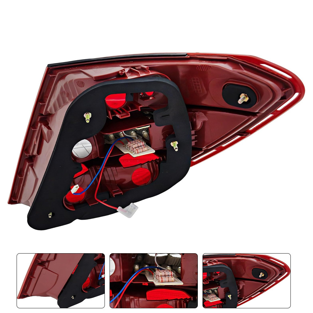 Aplicable a Mercedes-Benz C C300L C350 C360 Luz trasera Luz de freno Luz de dirección 2008 - 2011