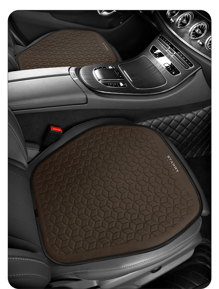 suede car seat cushion four seasons universal silicone car cushion seat cushion gel ice cushion truck seat cushion car summer