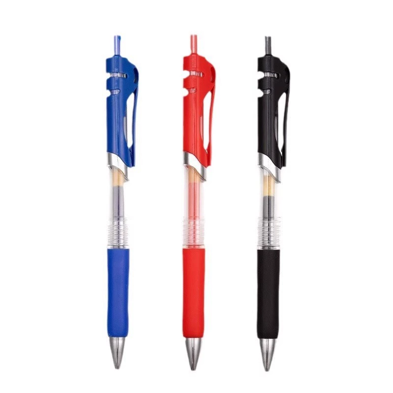 Ballpoint pen, black rollerball pen for students, 0.5mm