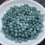 蓝水天然翡翠玉石圆珠