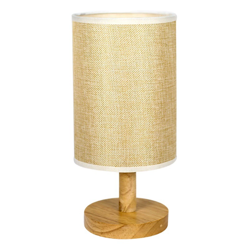 Атмосфера простая спальня отеля общежитие прикроватная лампа ретро креативная светодиодная декоративная настольная лампа оптом сушеный цветок DIY маленькая лампа