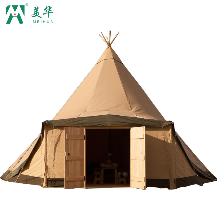 印第安帐逢锥形帐篷金字塔帐篷露营户外帐篷婚礼帐篷 tipi tents