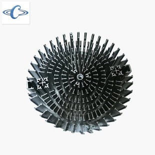 Large W digital mining lamp projection lamp camera equipment radiator cold forging radiator lamp housing car aluminum