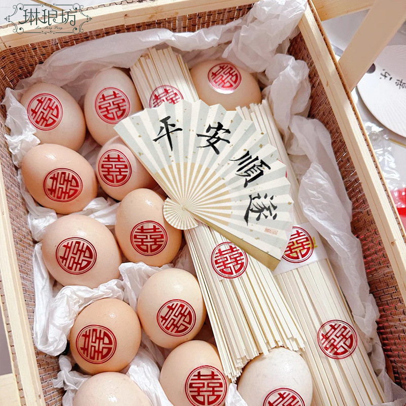 Tarjetas de fans, canasta de flores de la luna, caja de regalo, tarjetas de felicitación, ramo de flores, paquete de flores, estilo antiguo chino