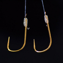 Factory Wholesale Sharp Edge Braided Leader Double Hook Iseama Double Hook Leader Rigging Competitive Leader Hook Fishing Tackle