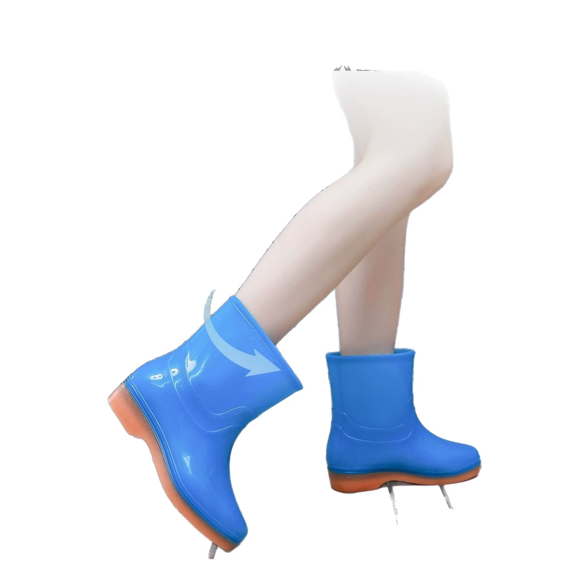 鲁泰 Footwear PVC, нескользящие сапоги для кемпинга, материал