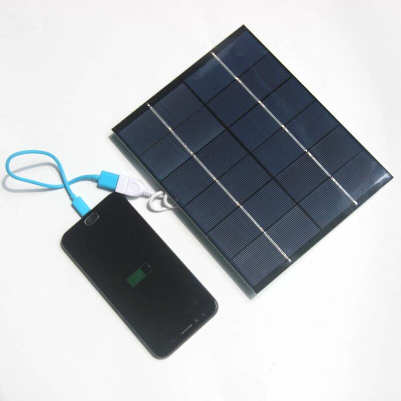 5.2W 6V太陽能板充電器 太陽能移動電源手機充電寶210*165MM