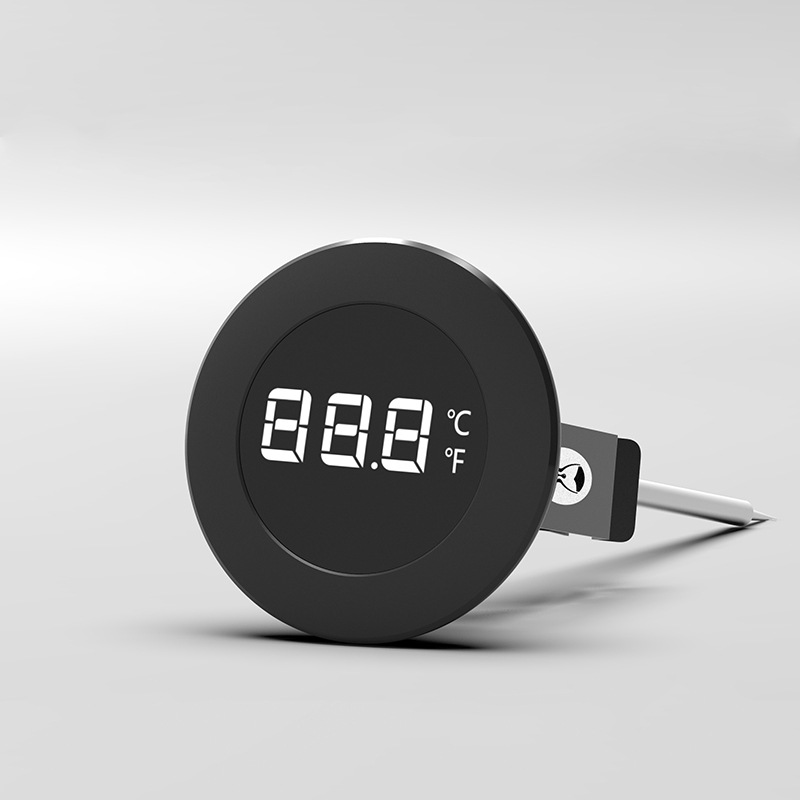 작은 T 디지털 디스플레이 전자 온도계 커피 온도계 우유 커피 꽃 사용 부엌 온도 측정