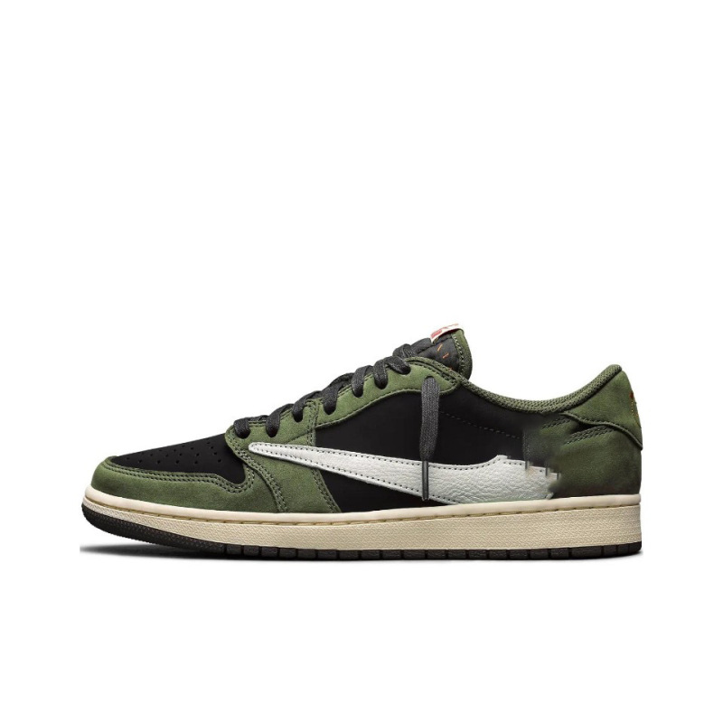 莆田靴 aj1 ロートップライトニングバーブブラックウォリアー藤原ヒロモカバスケットボールシューズジョー 1 男性と女性のカジュアルスポーツシューズ|undefined