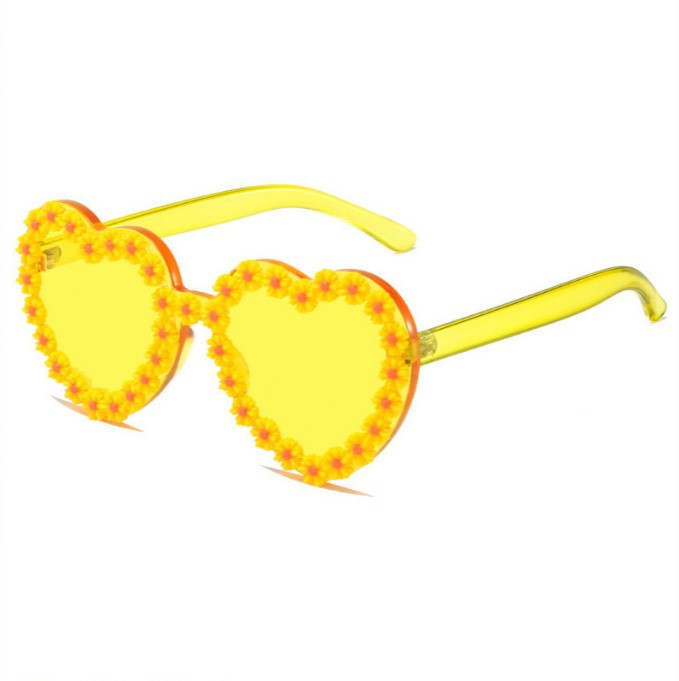 19g Weight Frameless Glasses Structure Sunglasses Classification UV400 Protection, Acrylic Lens Material Polygon Glasses Style Outdoor, Travel Occasion Heart Shape Pattern Women's Gender Simple Style, Classic Style Style Simple Style Classic Style Heart Shape UV400 Protection Acrylic Polygon Frameless Women's Sunglasses 9