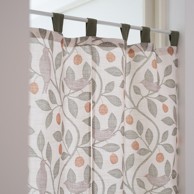 HEGALY American Retro Country Bird Fruit Slice Door Curtain Sling Cotton Linen Texture Partition Curtain Printed Curtain HEGALY American Retro Country Bird Fruit Slice Door Curtain Sling Cotton Linen Texture Partition Curtain Printed Curtain