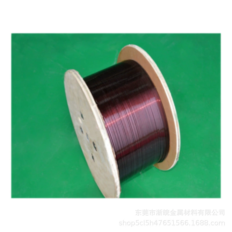 Окрашенные плоские медные провода QZYB-1 полиэфиримины 2*7 3*5 3*6 2*4 2*10 электродвигатель электронный электромагнитный