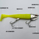 5 Colors Paddle Tail Fishing Lures Soft Plastic Baits Bass Trout Fresh Water Fishing Lure