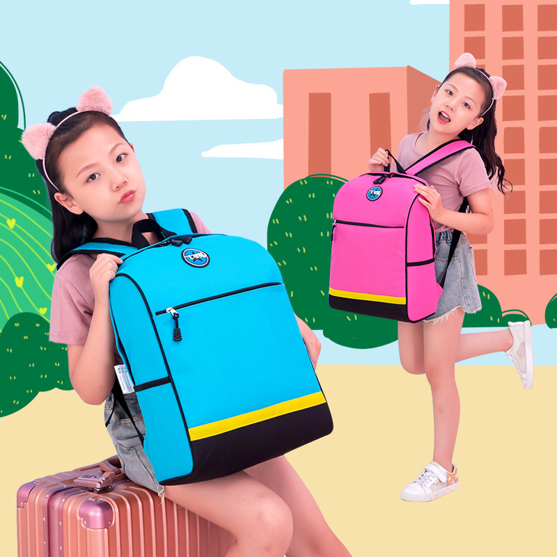 中小学生书包厂家直供辅导培训班定制做双肩背包印logo印字补习班|ms