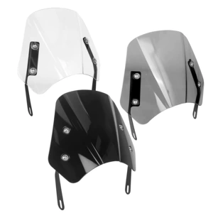 Motorcycle Retro Modification 5-7inch Universal Headlight Headlight Retro Windshield Windproof Wind Deflector