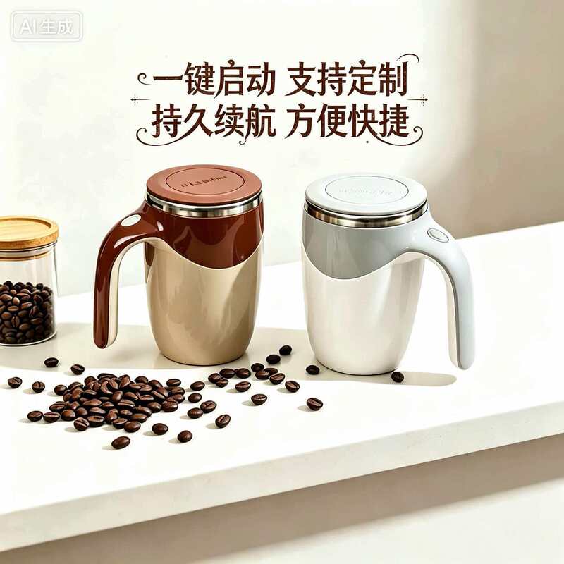 304 Automatic Mixing Cup Stainless Steel Rechargeable Lazy Brewing Coffee Cup Magnetic Rotating Cup Milk Powder Soy Milk Gift 304 Automatic Mixing Cup Stainless Steel Rechargeable Lazy Brewing Coffee Cup Magnetic Rotating Cup Milk Powder Soy Milk Gift