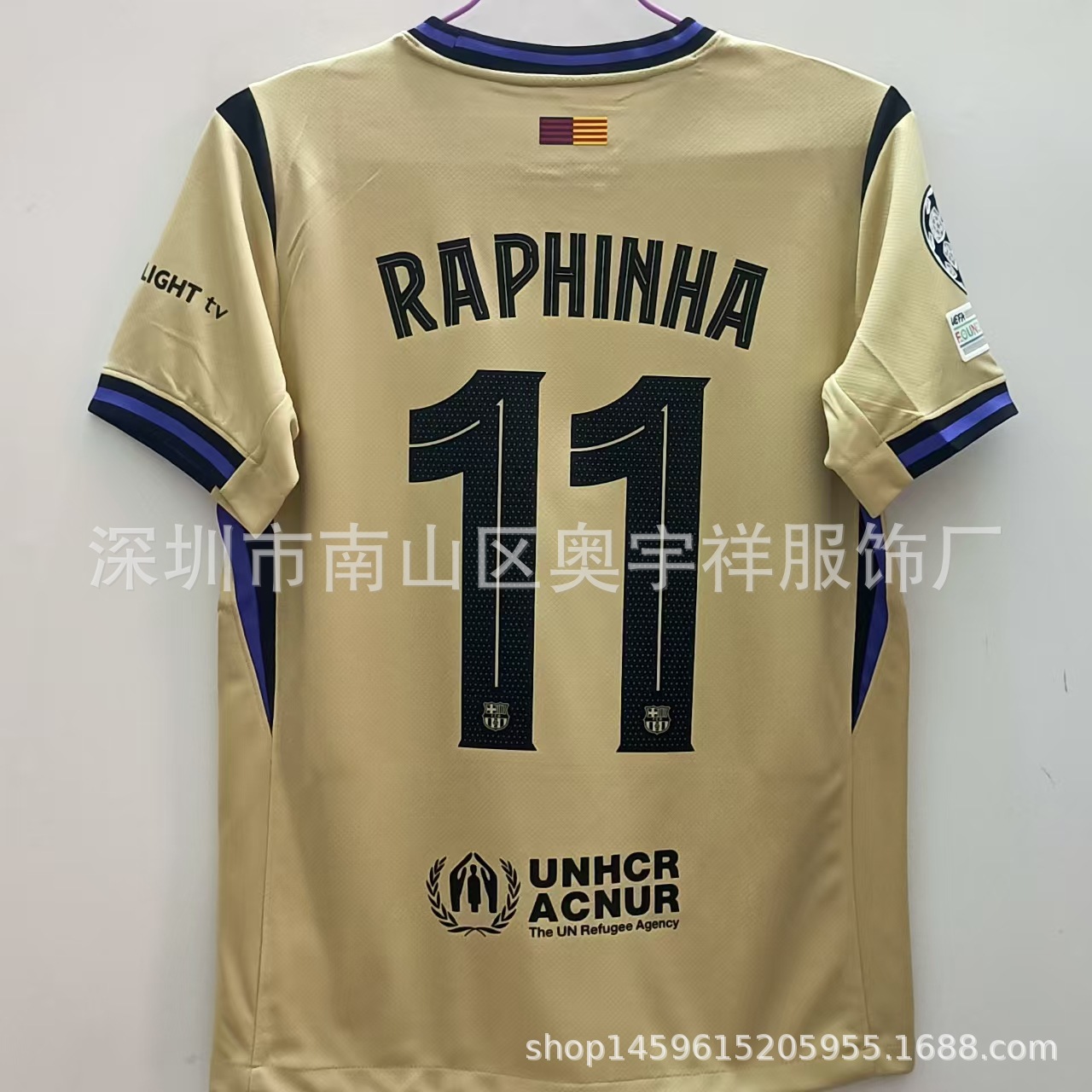 Venta al por mayor 24-25 Barcelona Real Madrid camiseta No. 19 Yamal No. 20 Olmo No. 9 Mbappé camiseta de fútbol