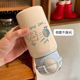 保温杯高ins新款颜值316不锈钢大容量学生可爱儿童高级感爆款水杯
