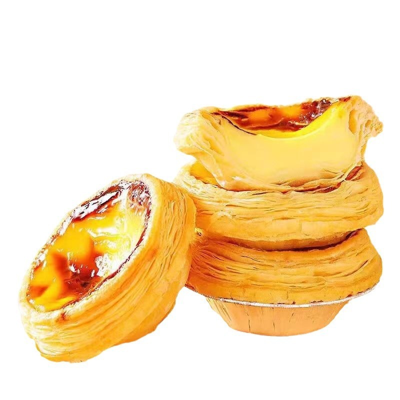 卵の皮の焙煎セットのポルトガル式の牛油のタルトのメレンゲの半製品の卸売りの卵の液体は錫の底を持ちます。|undefined