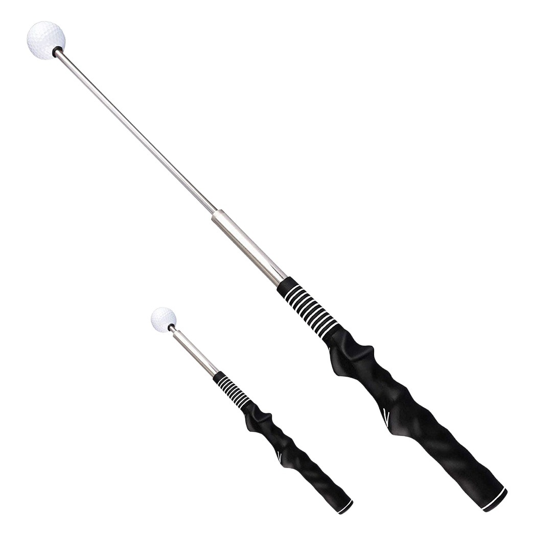 Palo telescópico de Golf Swing práctica palo principiante swing entrenador de Golf Swing postura auxiliar entrenamiento palo