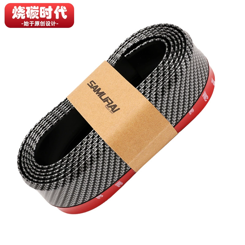 Передняя губа автомобиля samurai бампер модифицированный универсальная передняя лопата окружает углеродное волокно для автомобильных принадлежностей