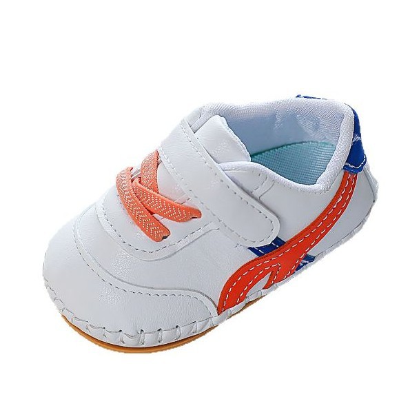 Primavera y otoño hombres y mujeres bebé suela de goma suave 0-1 años zapatos casuales bebé hombre antes del paso zapatos rayas antideslizantes transpirables suela suave