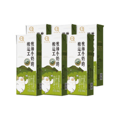 认养纯牛奶牧场搬运工200g6盒全脂成人儿童淘客高钙香浓营养早餐