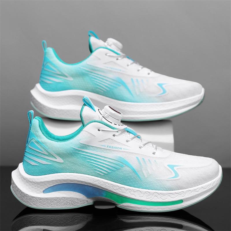 Shock-Absorbing Running Shoes, Breathable Cross-Border Summer Sports Shoes, Casual Men's Shoes, Popcorn Lightweight Fly-Knit Large Size Couple Shoes Shock-Absorbing Running Shoes, Breathable Cross-Border Summer Sports Shoes, Casual Men's Shoes, Popcorn Lightweight Fly-Knit Large Size Couple Shoes