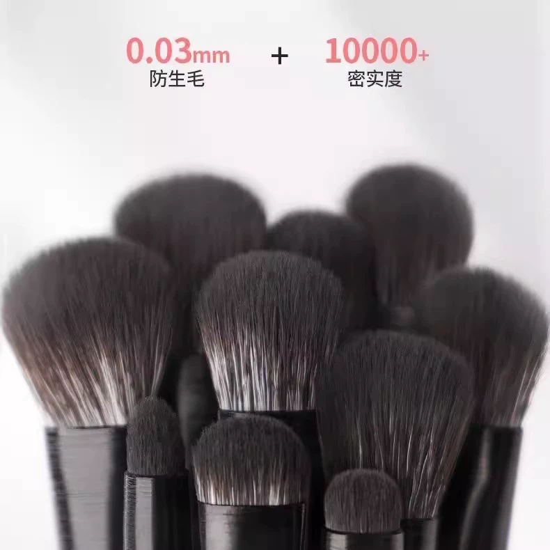 Handheld brush, small eye pencil, 10 pieces, set