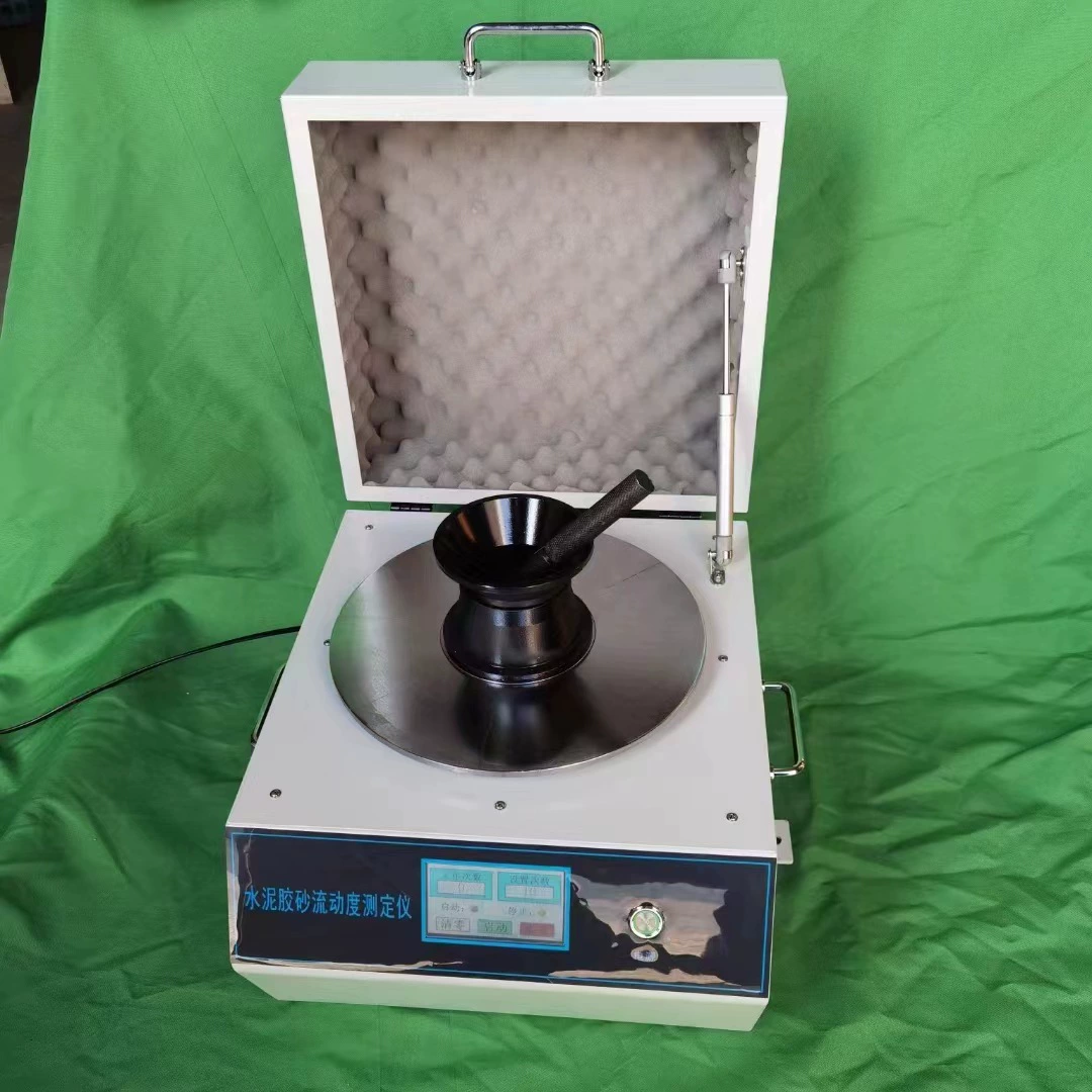 Расходомер песка из цементной глины GBT2419 новый стандартный электрический стол для прыжков